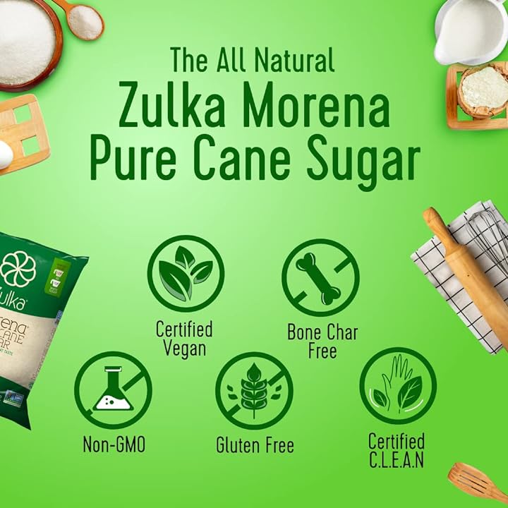 Zulka® Pure Cane Sugar